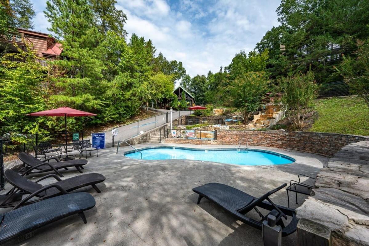 蓋特林堡Movie Theater Hot Tub View Mountain Escape别墅 外观 照片